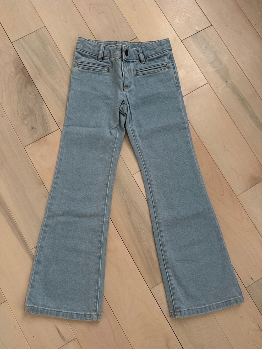 Bonpoint Light Blue Flared Jeans